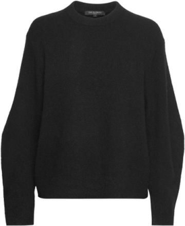 Pullover - Long Sleeve Tops Knitwear Jumpers Black Ilse Jacobsen
