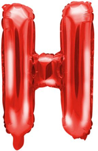 H - Bokstavballong - 35 cm
