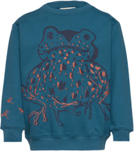 Sgkonrad Toads Sweatshirt Tops Sweatshirts & Hoodies Sweatshirts Blue Soft Gallery