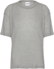 Parry - Soft Wool Tops T-shirts & Tops Short-sleeved Grey Day Birger Et Mikkelsen