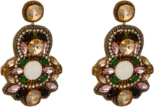 Jasmin Glamour Ear Multi Accessories Jewellery Earrings Studs Multi/mønstret Pipol's Bazaar*Betinget Tilbud