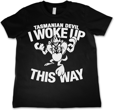 Tasmanian Devil - I Woke Up This Way Kids T-Shirt, T-Shirt