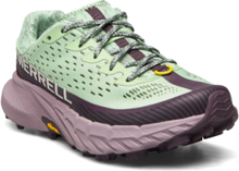 "Women's Agility Peak 5 - Pear/Burgundy Sport Sport Shoes Running Shoes Green Merrell"