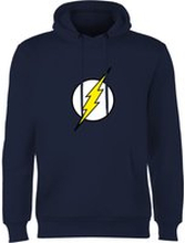 Justice League Flash Logo Hoodie - Navy - M - Navy