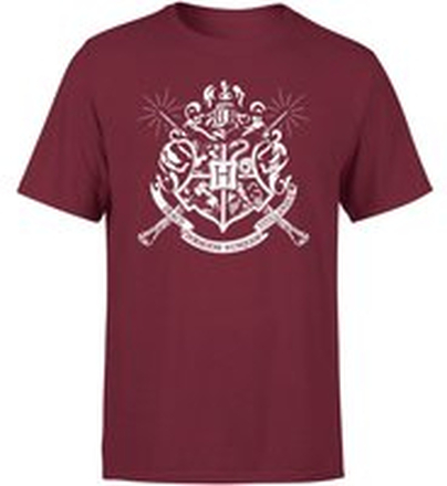 Harry Potter Hogwarts House Crest Men's T-Shirt - Burgundy - S - Burgundy