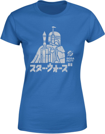 Star Wars Kana Boba Fett Women's T-Shirt - Blue - L - Blue