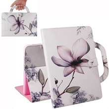 Håndtaske stil mønstret udskrivning læder tegnebog tablet taske til iPad mini (2019) / mini 4 3 2 1