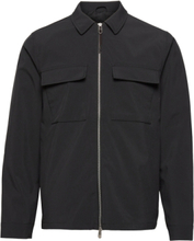 Polyester Workwear Jacket With Zipper Opening Tynn Jakke Svart Revolution*Betinget Tilbud