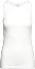 Bs Elena Top Tops T-shirts & Tops Sleeveless White Bruun & Stengade