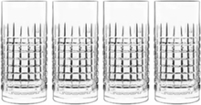 Ølglas/Longdrinkglas Mixology Charme Home Tableware Glass Beer Glass Nude Luigi Bormioli