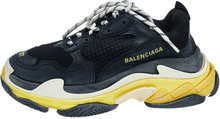 Pre-eide Leather and Mesh Triple S Clear Sneakers