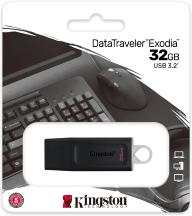 USB-minne DataTraveler Exodia 32 GB USB 3.2 Gen 1
