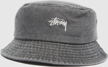 Stussy Washed Bucket Hat, svart