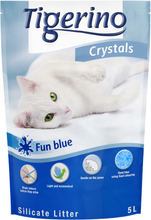 Zum Sonderpreis! Tigerino Crystals 3 x 5 l - Fun Blau