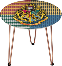 Decorsome x Harry Potter Hogwarts Wooden Side Table - Rose gold