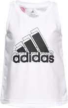 Aeroready Designed To Move Brandlove Tank Top T-shirts Sleeveless Hvit Adidas Sportswear*Betinget Tilbud