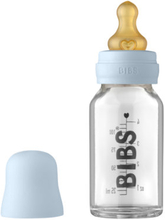BIBS Babyflaske komplet sæt 110 ml, Baby Blue