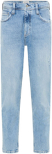 Style Denver Cropped Jeans Tapered Blå MUSTANG*Betinget Tilbud