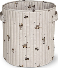 Hunter Quilted Storage Bag - Medium Home Kids Decor Storage Storage Baskets Grey Nuuroo