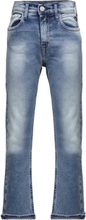 Thad Trousers Boyfriend Bottoms Jeans Loose Jeans Blue Replay