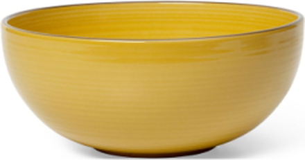Colore Skål Ø19 Cm Saffron Yellow Home Tableware Bowls & Serving Dishes Serving Bowls Yellow Kähler