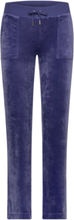Del Ray Pocket Pant Sweatpants Joggers Blå Juicy Couture*Betinget Tilbud