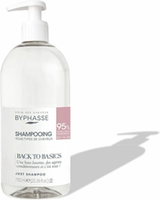 Daglig brug shampoo Byphasse Back to Basics Hårtyper (750 ml)