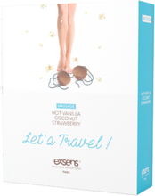 Exsens Gift Set Let´s Travel! | Värmande massageolja