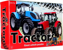 Bt Tractor - Floor Puzzle - Int Toys Puzzles And Games Puzzles Classic Puzzles Multi/patterned Barbo Toys
