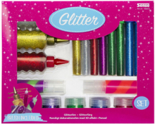 Glitterset Toys Creativity Drawing & Crafts Drawing Coloured Pencils Multi/patterned Sense