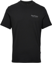 Penfield Hudson Script T-Shirt T-shirts Short-sleeved Svart Penfield*Betinget Tilbud