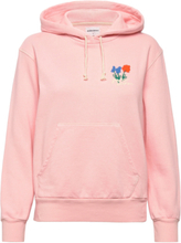 Flower Patch Hoddie Sweatshirt Tops Sweatshirts & Hoodies Hoodies Pink Bobo Choses