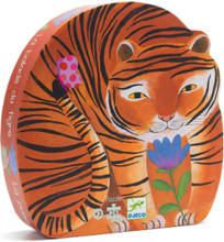 The Tiger´s Walk Toys Puzzles And Games Puzzles Classic Puzzles Oransje Djeco*Betinget Tilbud