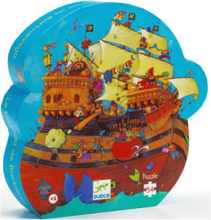 Barbarossa´s Boat Toys Puzzles And Games Puzzles Classic Puzzles Multi/mønstret Djeco*Betinget Tilbud