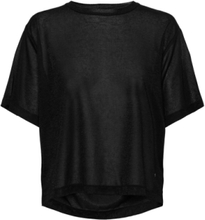 Mmkit Ss Tee Tops T-shirts & Tops Short-sleeved Black MOS MOSH