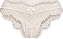 Amelia Brazilian H Lingerie Panties Brazilian Panties Hvit Hunkemöller*Betinget Tilbud