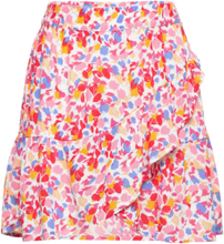 Lpvio Wrap Skirt Dresses & Skirts Skirts Short Skirts Multi/mønstret Little Pieces*Betinget Tilbud