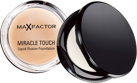 Max Factor Miracle Touch Skin Perfecting Foundation 45 Warm Almond - 11.5 g