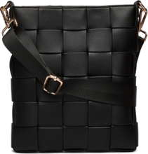 Braided Strap Bag Black Bags Small Shoulder Bags-crossbody Bags Black Ceannis