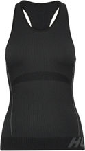 Hmlte Christel Seamless Top Sport T-shirts & Tops Sleeveless Black Hummel