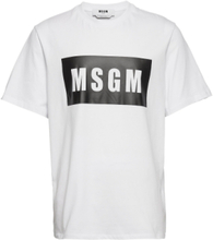 T-Shirt/T-Shirt T-shirts Short-sleeved Hvit MSGM*Betinget Tilbud