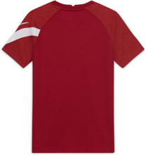 Nike Dri-FIT Academy Older Kids' Short-Sleeve Graphic Football Top - Red