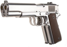 WE 1911 Double Barrel Silver GBB