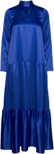 Orianners Dress Maxikjole Festkjole Blue Résumé
