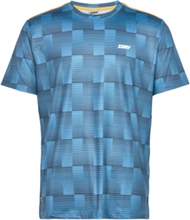 Zerv Manila T-Shirt T-shirts Short-sleeved Blå Zerv*Betinget Tilbud
