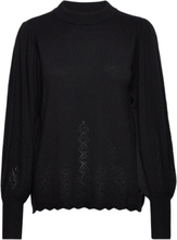 "Della Sweater Tops Knitwear Jumpers Black ODD MOLLY"
