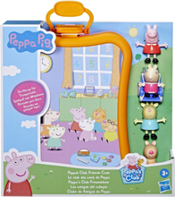 Peppa Pig Peppa's Club Friends Case Toys Playsets & Action Figures Movies & Fairy Tale Characters Multi/mønstret Peppa Pig*Betinget Tilbud
