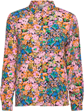 Ihdunala Sh Tops Shirts Long-sleeved Multi/patterned ICHI