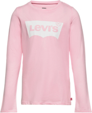 Levi's® Long Sleeve Batwing Tee T-shirts Long-sleeved T-shirts Rosa Levi's*Betinget Tilbud