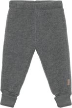 Wool Pants Outerwear Fleece Outerwear Fleece Trousers Grey Mikk-line
